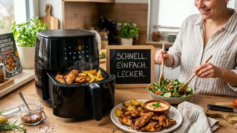 Schnelle und einfache Rezepte aus dem Airfryer