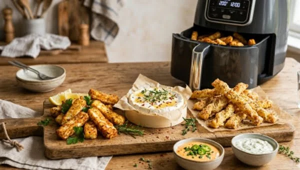 Käsegerichte aus dem Airfryer