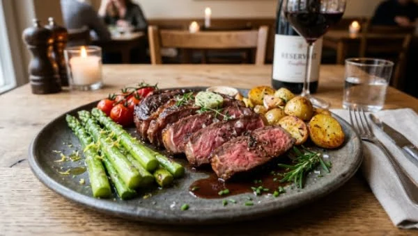 Rindfleisch-Steak perfekt zubereitet im Airfryer