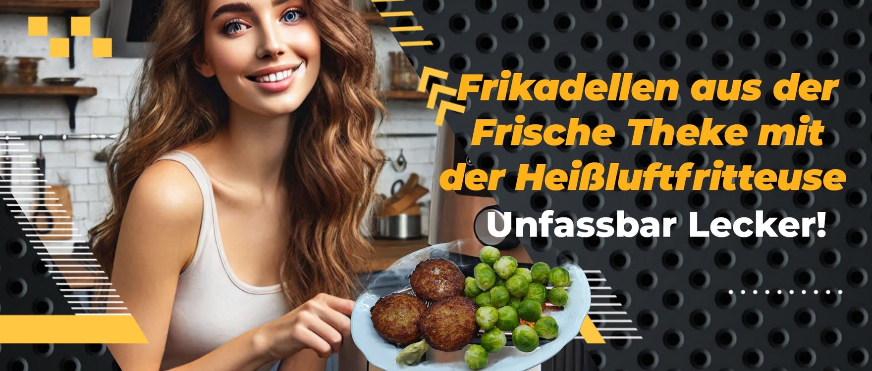 Leckeres, knuspriges Schweine-Schnitzel aus der Heißluftfritteuse, perfekt zubereitet und ansprechend angerichtet.