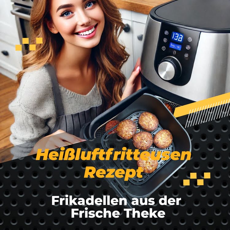 Frikadellen in der Heißluftfritteuse