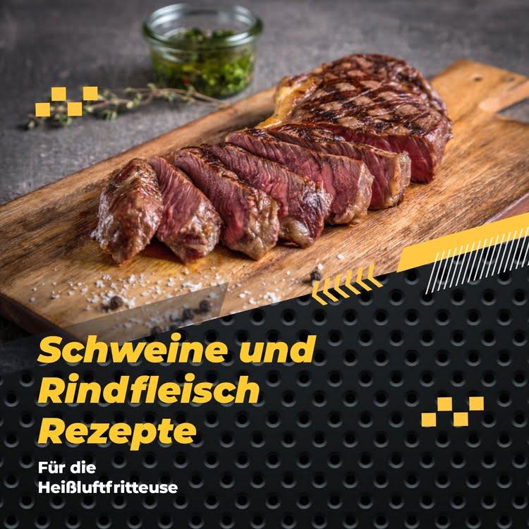  Ein Steak aufgeschnitten