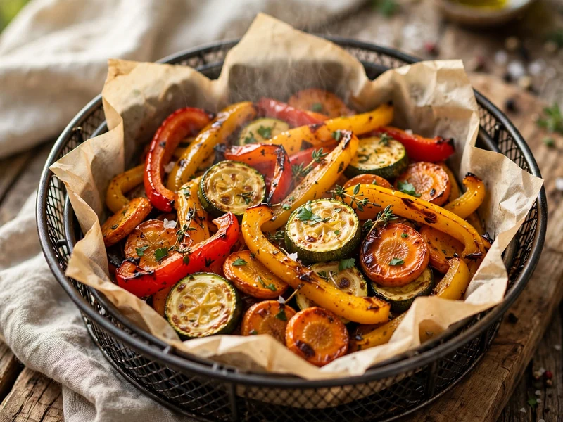 Gemüse aus dem Airfryer