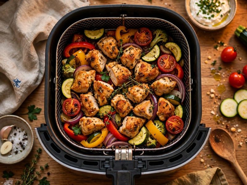Schnelle Airfryer-Rezepte für den Feierabend