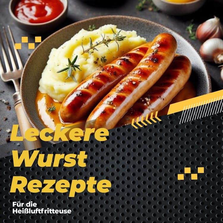  Bratwurst auf einen Teller -  Leckere Wurstrezepte, die den Gaumen verwöhnen und zum Nachkochen einladen. 